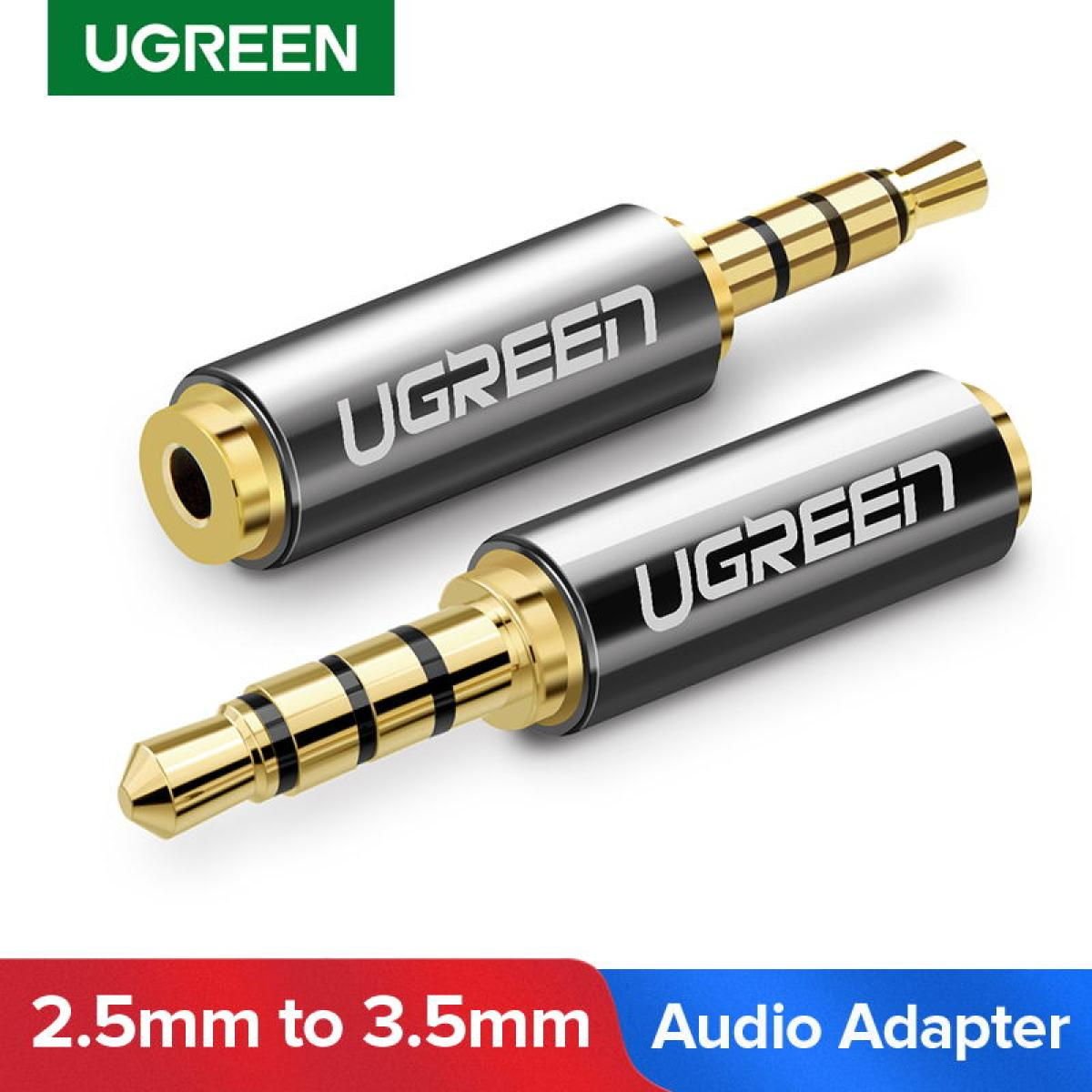 UGREEN 20502 3.5mm Male to 2.5mm Female Adapter UGREEN 20502 3.5mm Male to 2.5mm Female Adapter